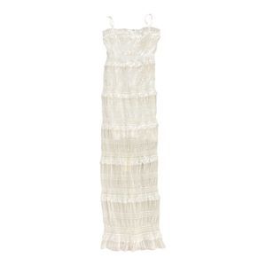 Commense White Midi Dress